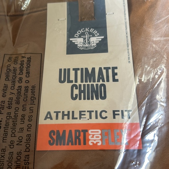 Men’s Dockers Ultimate Chino Athletic Fit 34x34 - Picture 3 of 4